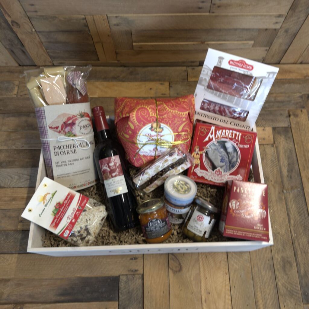 Voorbeeld Italiaans kerstpakket 2025 Amoro 4 | Amoro