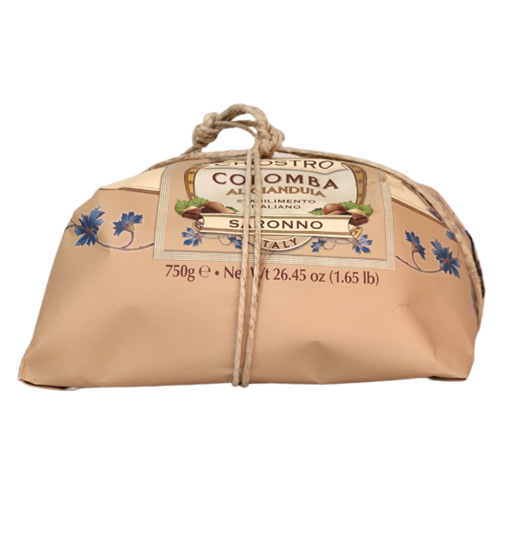 CH1802 Colomba Gianduia hand wrapped Amoro