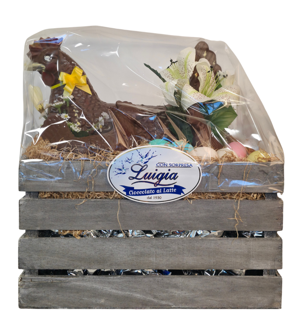 CL1030 Grote mand met choco dieren 1940g Amoro