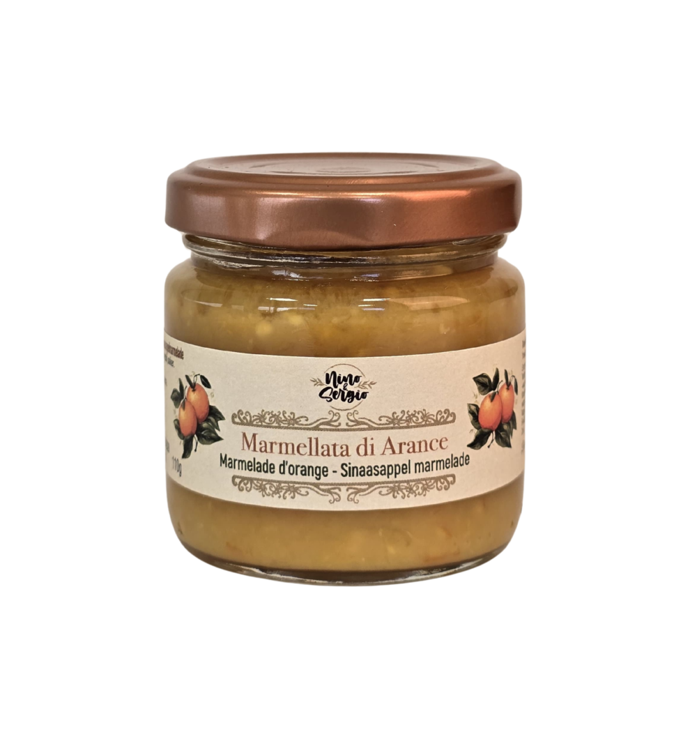 NS2401 Sinaasappel marmelade 110g Nino&Sergio