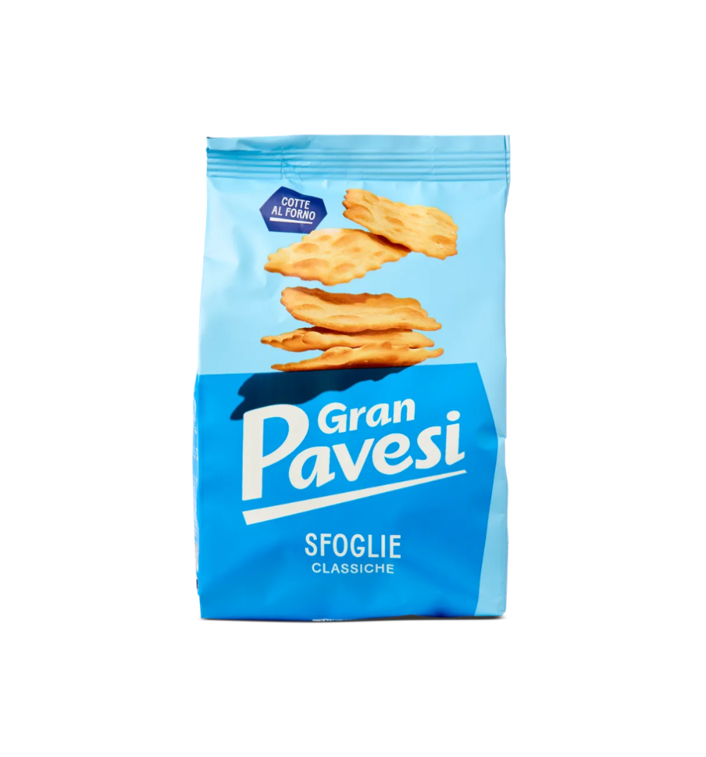 Pavesi crackers naturel zeezout 180g