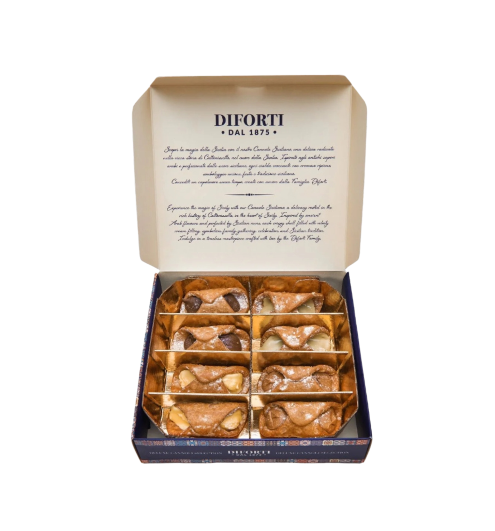 deluxe cannoli 200g DT0190 open