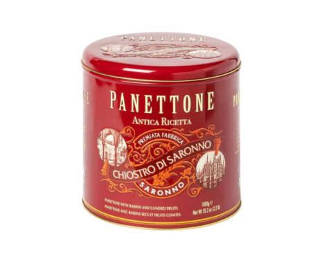 CH2029 - Panettone classico blik 1kg Chiostro