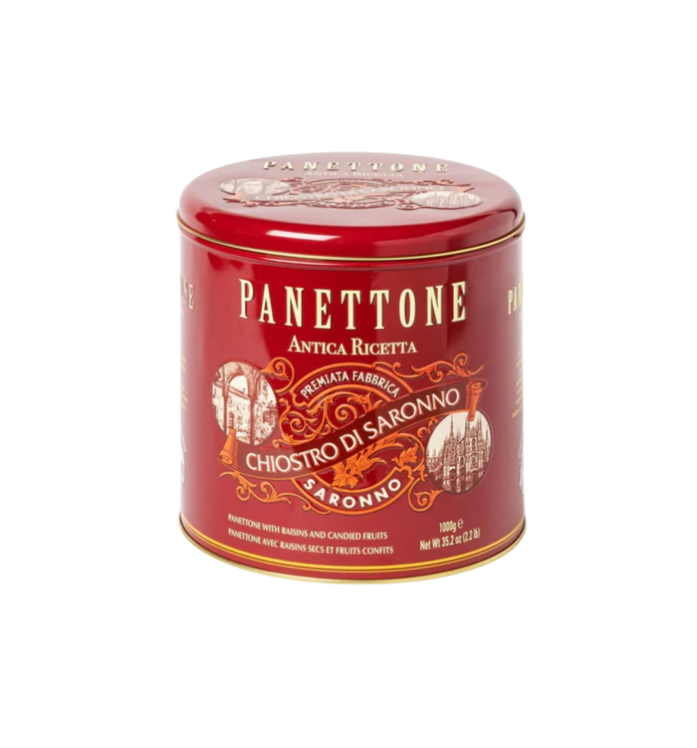 CH2029 - Panettone classico blik 1kg Chiostro