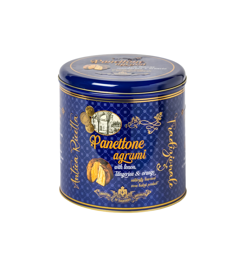 panettone agrumi metal til luxury edition chiostro