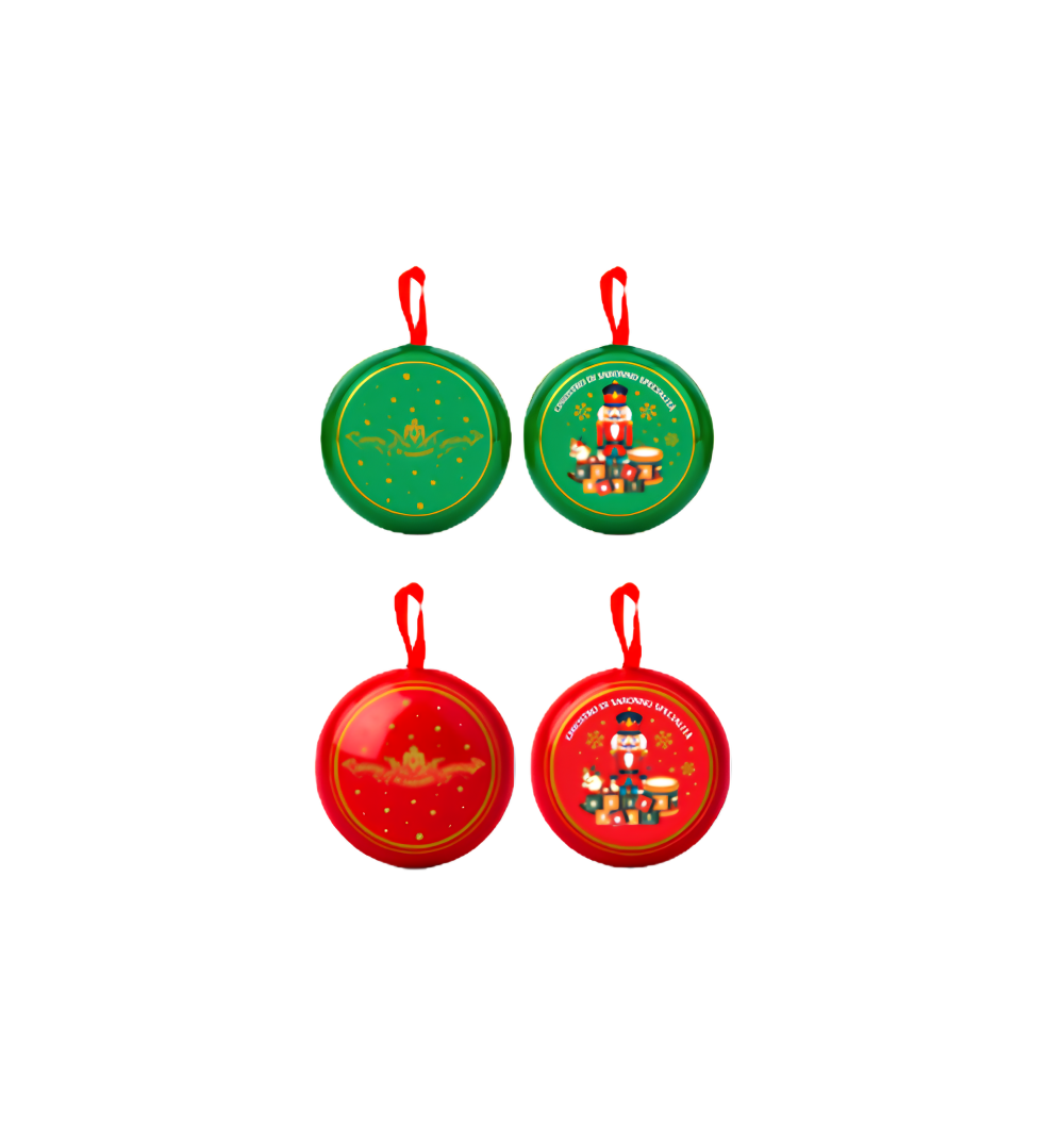 Palle di Natale amaretti chiostro kerstballen